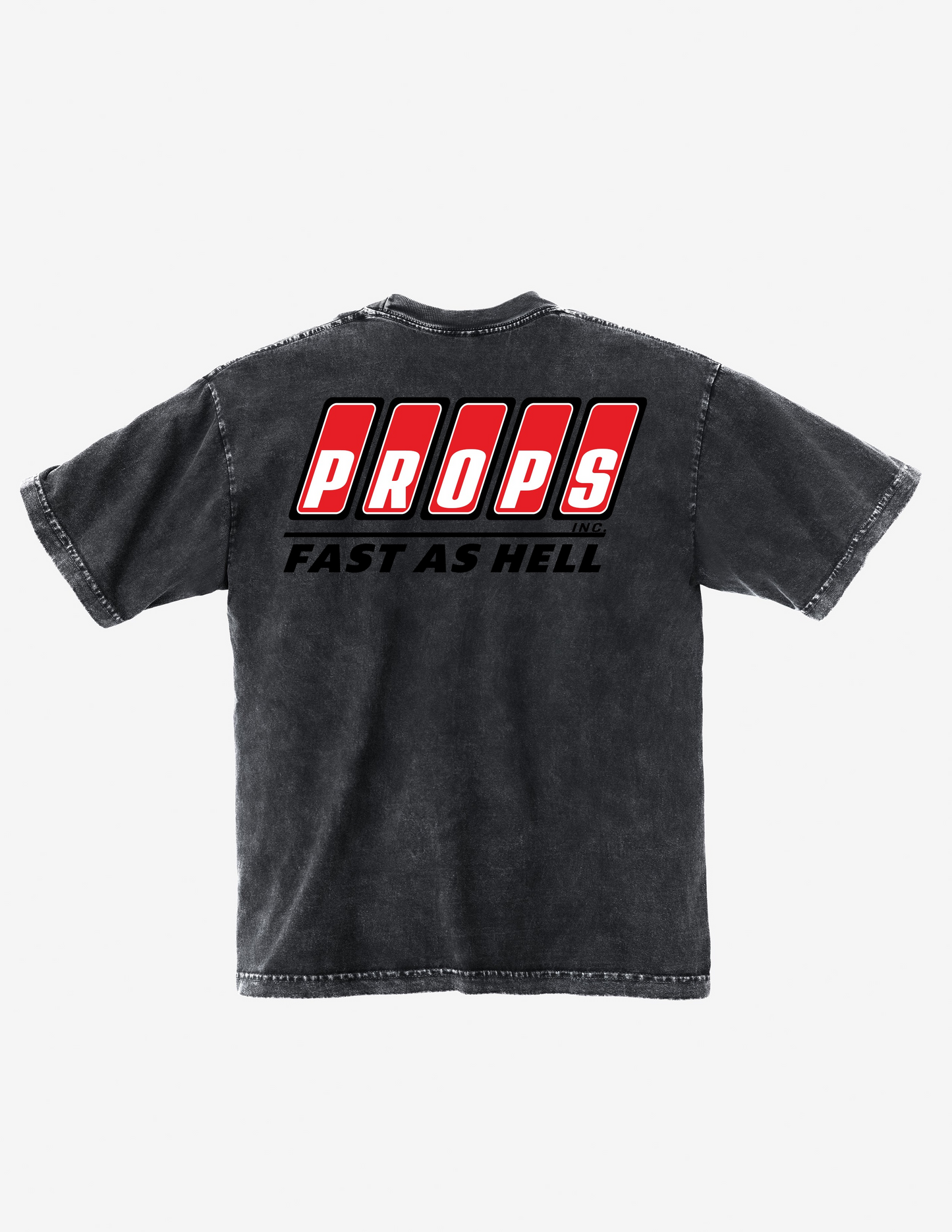 Speed Logo Stone Wash Tee - Unisex