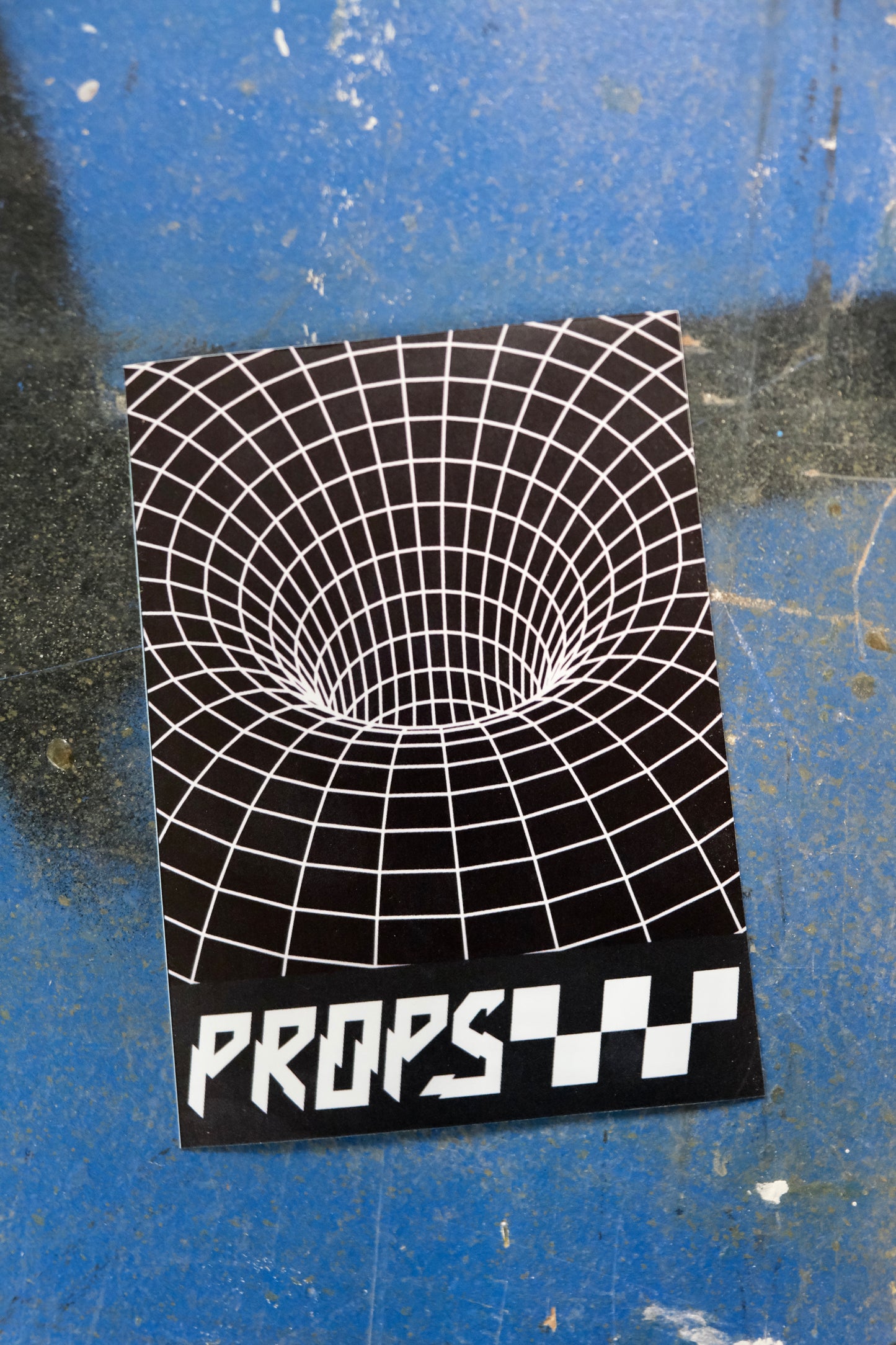 Props Black & White Void Sticker