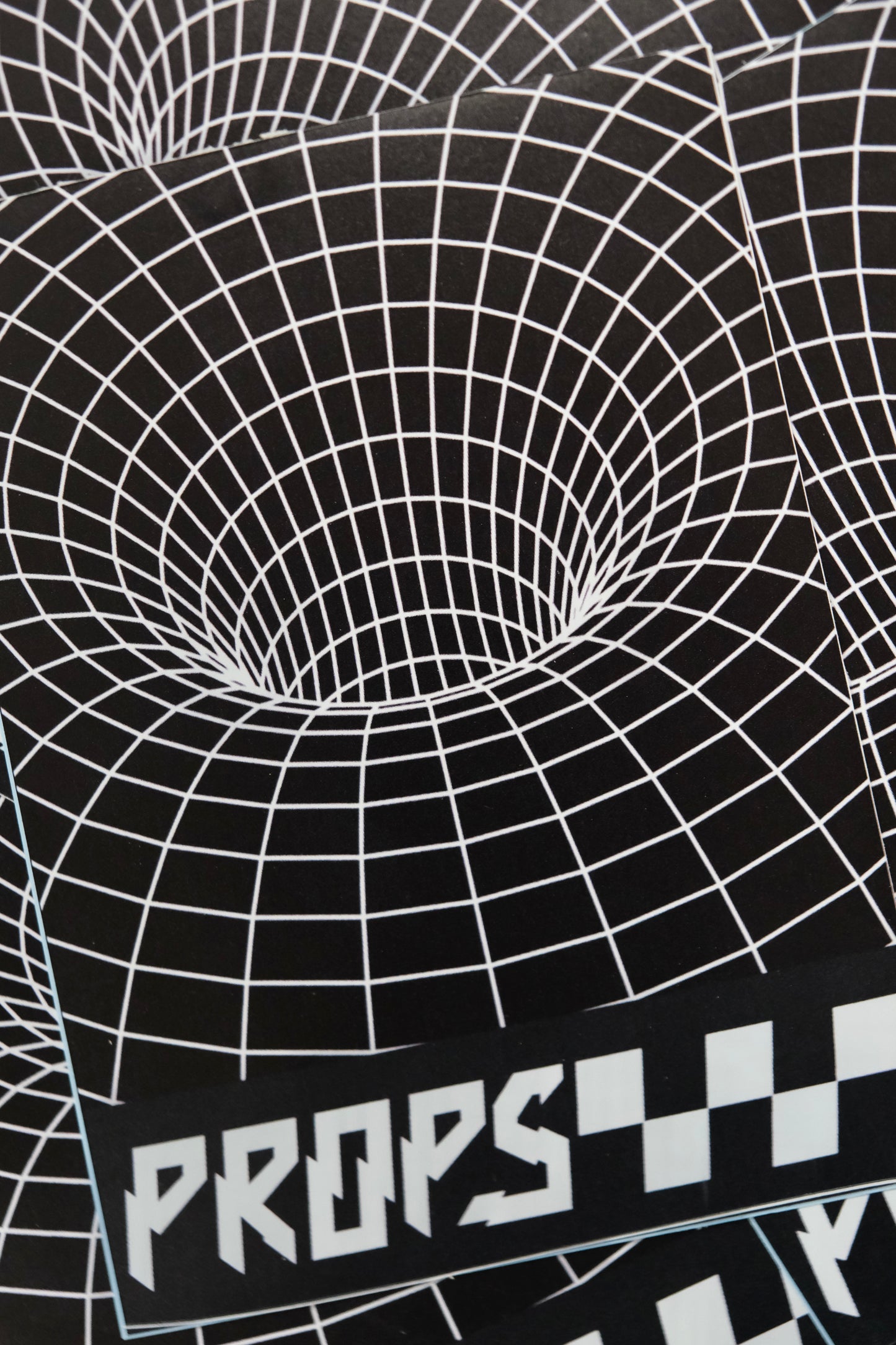Props Black & White Void Sticker