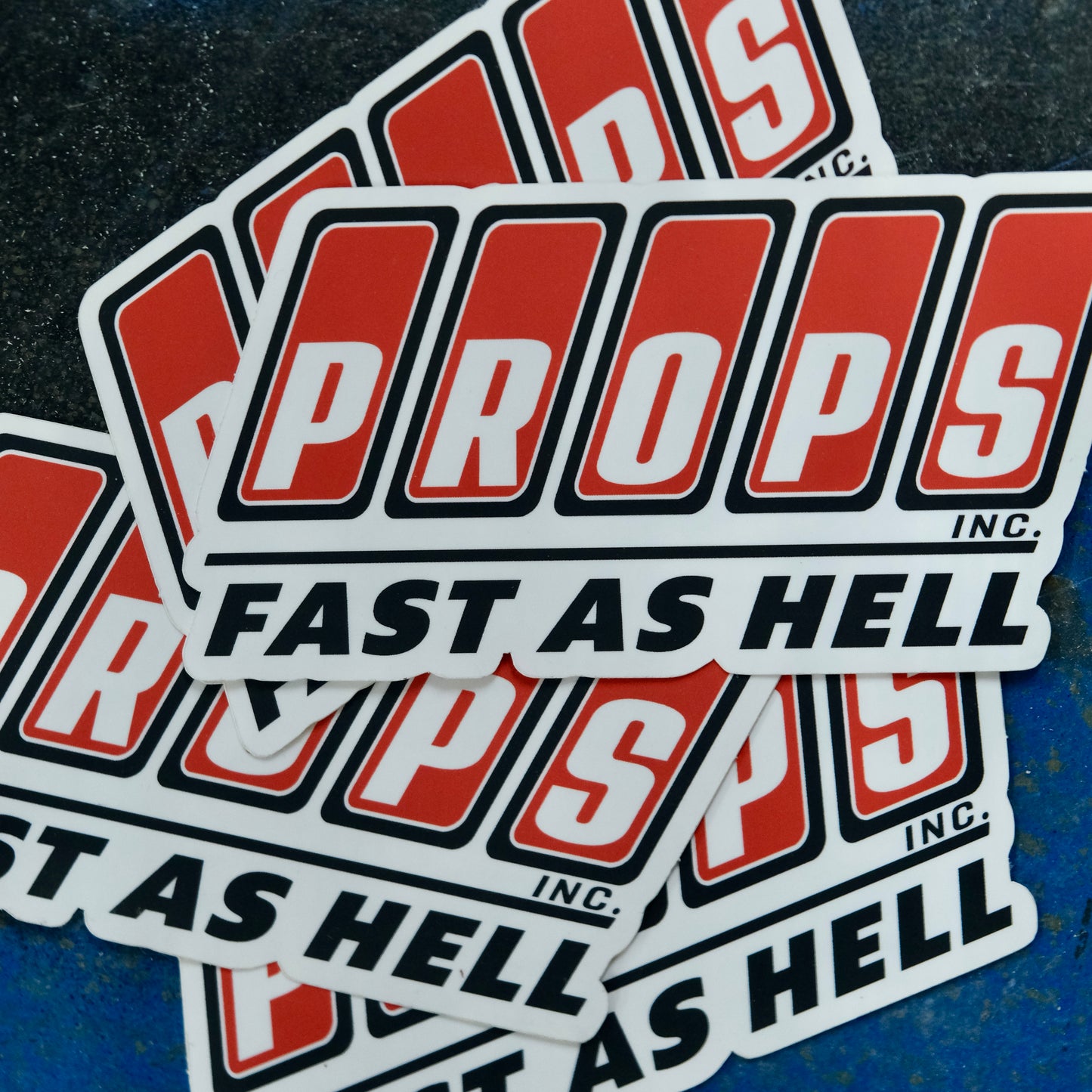 Fast As Hell Sticker