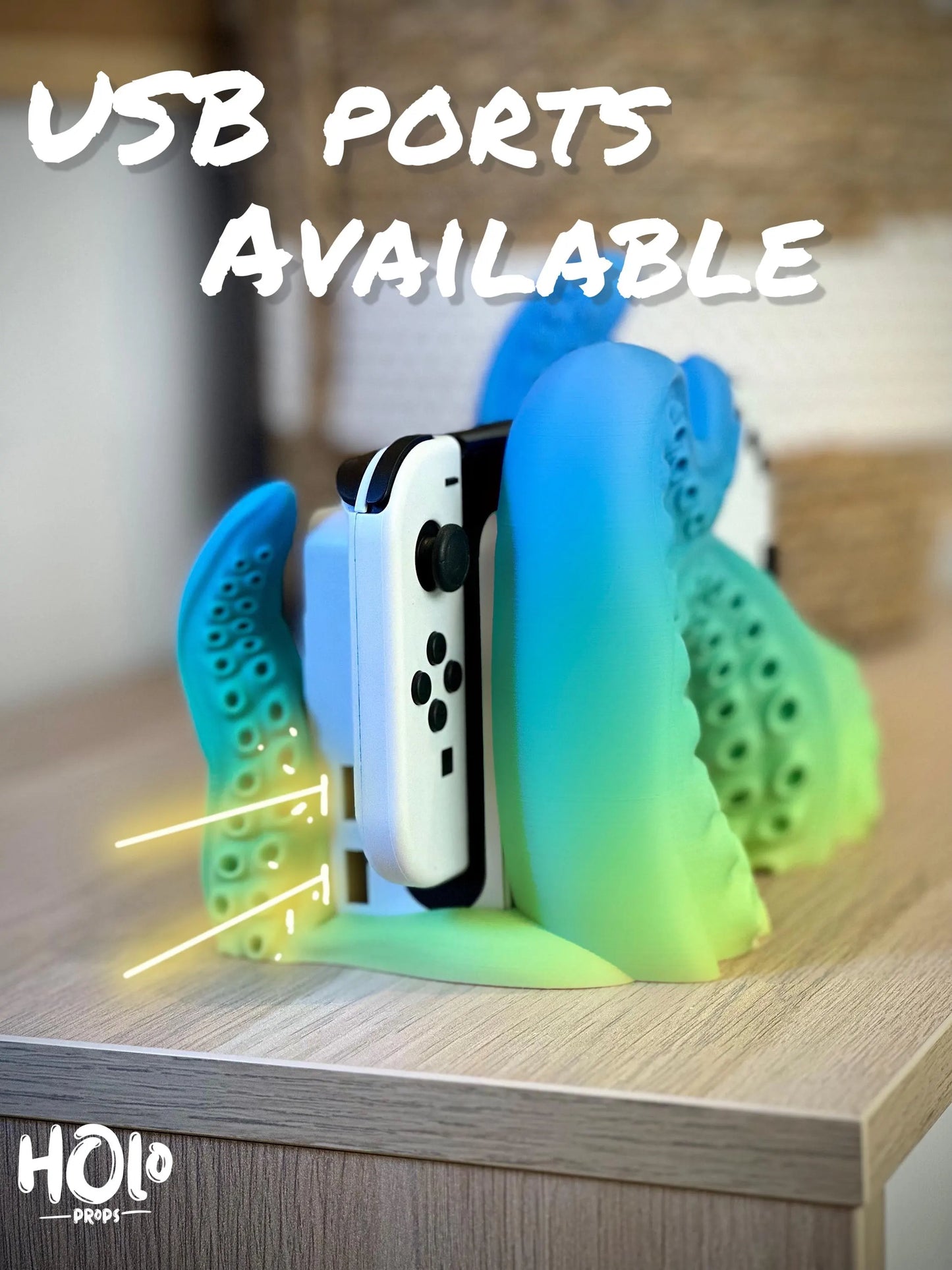 3D Printed Kraken’s Grip Nintendo Switch Dock