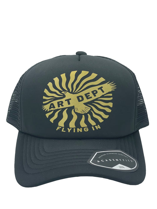 Flying In Trucker - Black