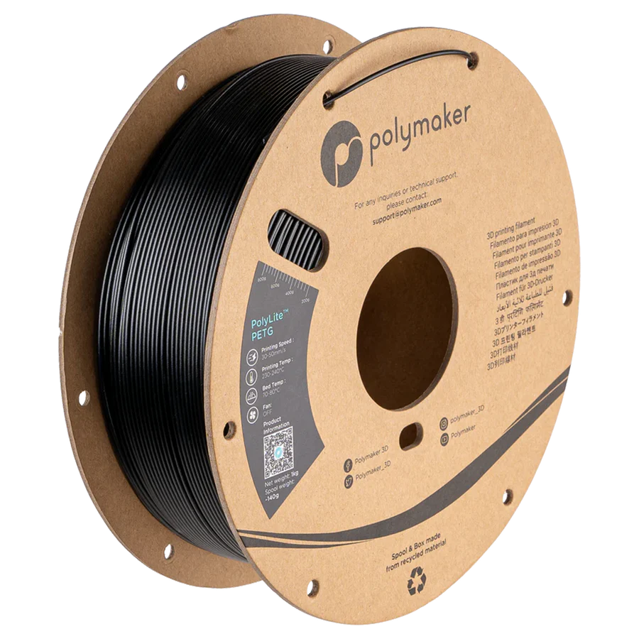 Polymaker PolyLite™ PETG – 1.75mm, 1kg Spool