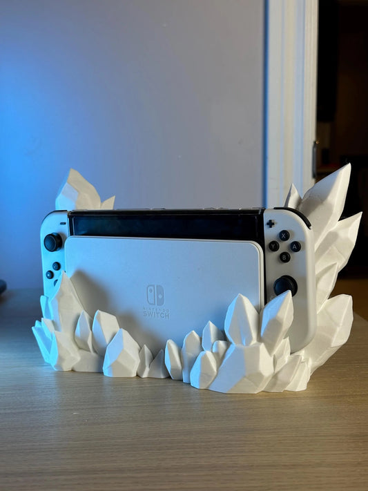 3D Printed Crystal Nexus Stand for Nintendo Switch