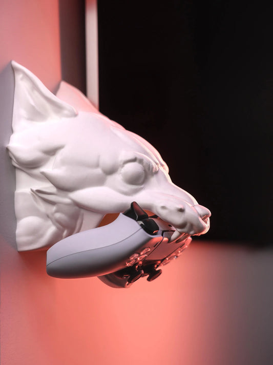 3D Printed Alpha Wolf Controller Stand