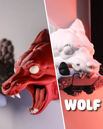 3D Printed Alpha Wolf Controller Stand