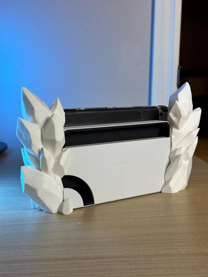 3D Printed Crystal Nexus Stand for Nintendo Switch