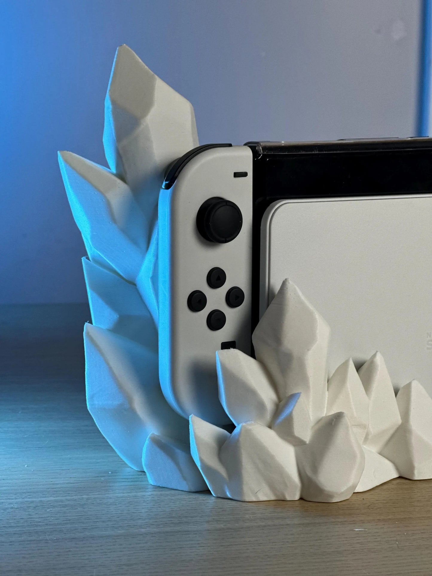 3D Printed Crystal Nexus Stand for Nintendo Switch