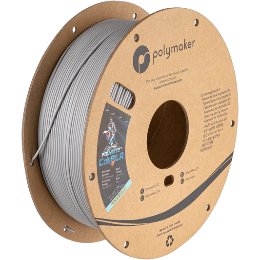 Polymaker PolyLite™ CosPLA – Version A & B – 1.75mm, 1kg Spools